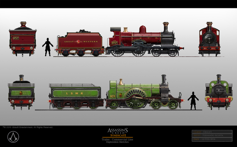 Illustration for article titled The Very Victorian Concept Art Of Assassin's Creed Syndicate